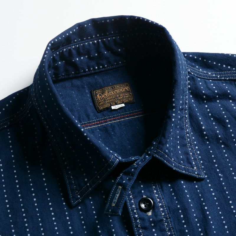 7620A REAL VINTAGE WORK SHIRT DELUXEWARE デラックスウエアワークシャツ シャツ長袖の画像
