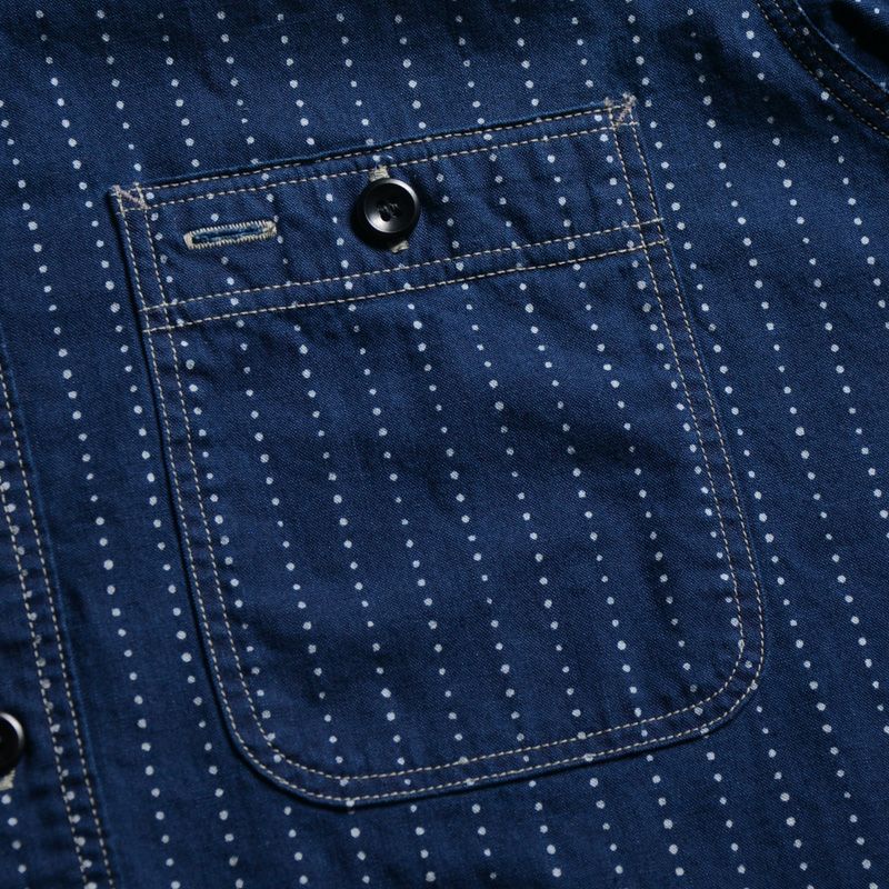 7620A REAL VINTAGE WORK SHIRT DELUXEWARE デラックスウエアワークシャツ シャツ長袖の画像