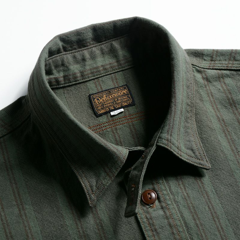 7620A REAL VINTAGE WORK SHIRT DELUXEWARE デラックスウエアワークシャツ シャツ長袖の画像