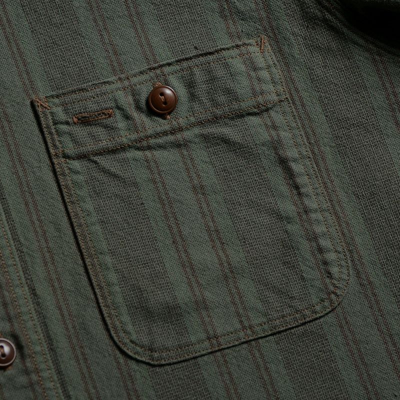 7620A REAL VINTAGE WORK SHIRT DELUXEWARE デラックスウエアワークシャツ シャツ長袖の画像