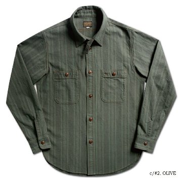7620A REAL VINTAGE WORK SHIRT DELUXEWARE デラックスウエアワークシャツ シャツ長袖の画像