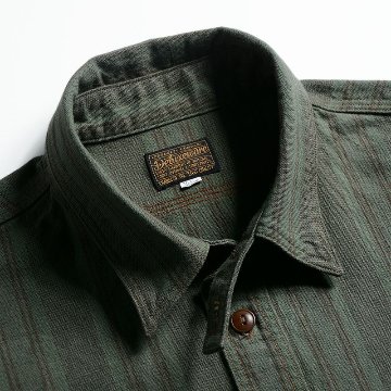 7620A REAL VINTAGE WORK SHIRT DELUXEWARE デラックスウエアワークシャツ シャツ長袖の画像