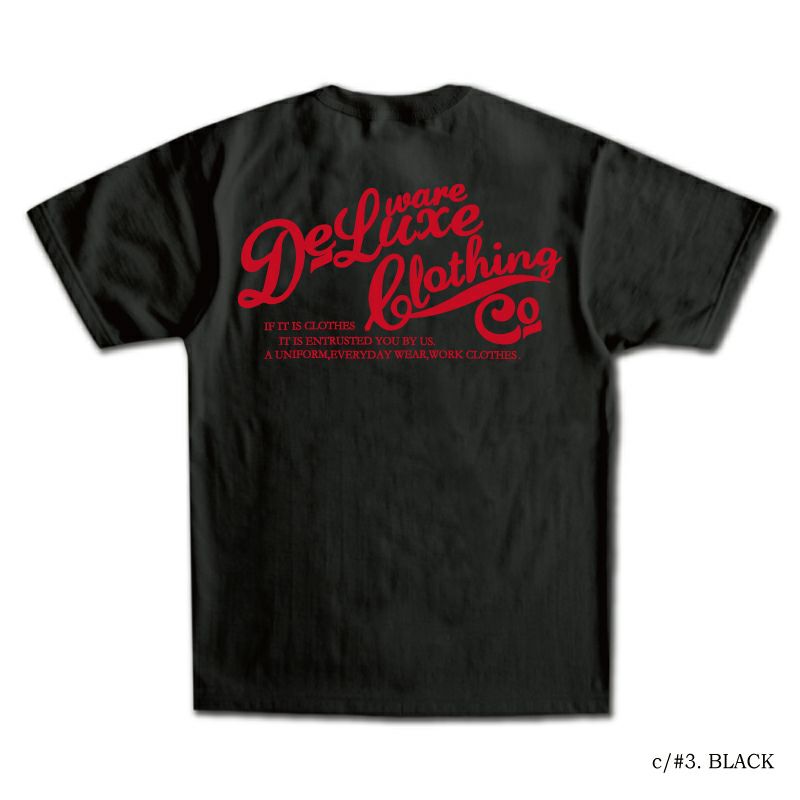 BRGD-00B9 ブランドロゴTシャツ00B9 BRGD00B9 DELUXEWARE デラックスウエアTシャツの画像