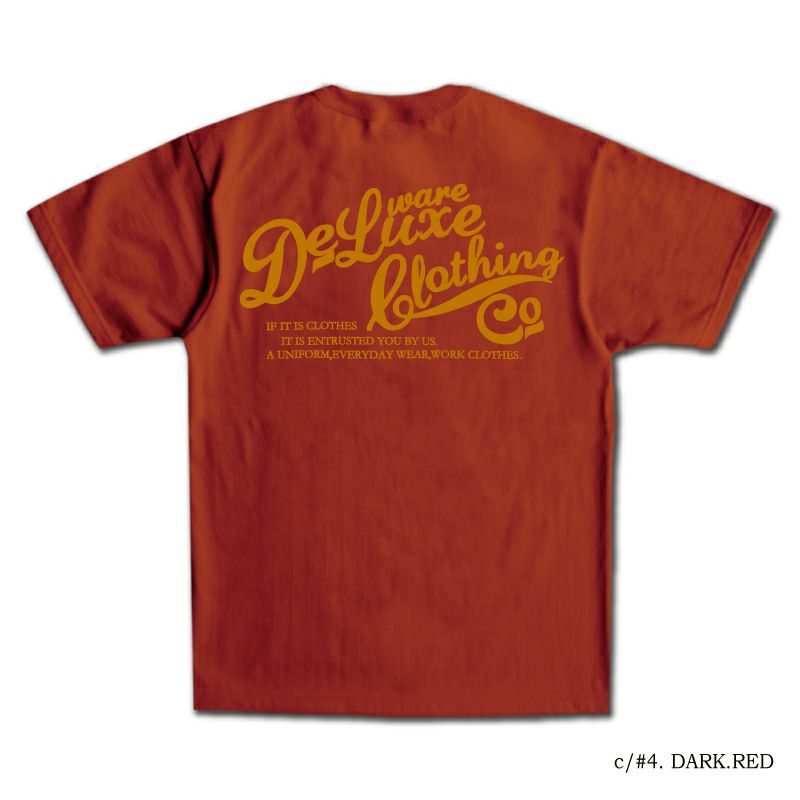 BRGD-00B9 ブランドロゴTシャツ00B9 BRGD00B9 DELUXEWARE デラックスウエアTシャツの画像