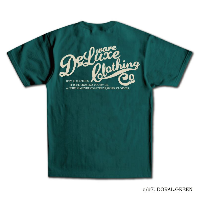 BRGD-00B9 ブランドロゴTシャツ00B9 BRGD00B9 DELUXEWARE デラックスウエアTシャツの画像