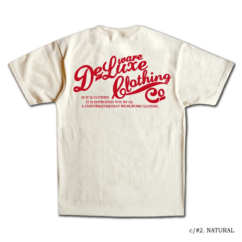 BRGD-00B9 ブランドロゴTシャツ00B9 BRGD00B9 DELUXEWARE デラックスウエアTシャツの画像