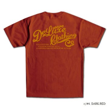 BRGD-00B9 ブランドロゴTシャツ00B9 BRGD00B9 DELUXEWARE デラックスウエアTシャツの画像