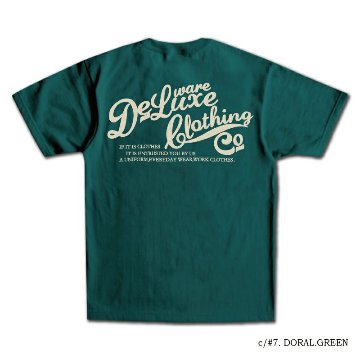 BRGD-00B9 ブランドロゴTシャツ00B9 BRGD00B9 DELUXEWARE デラックスウエアTシャツの画像