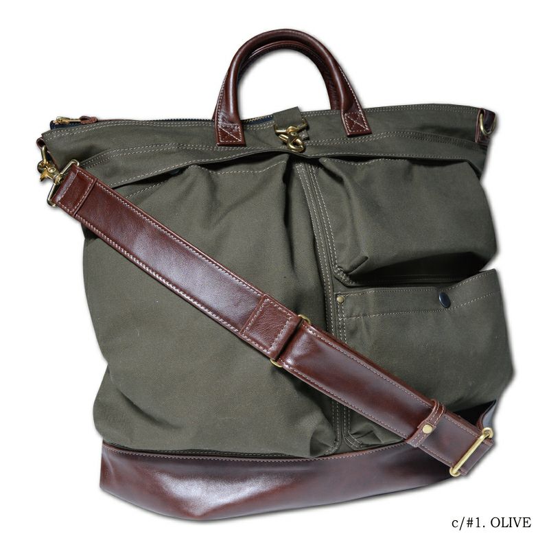 DLB-014 COMBI HELMET BAG DLB014 DELUXEWARE デラックスウエアバッグの画像