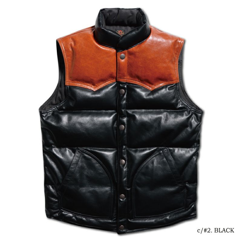 D-24 HORSE DOWN VEST D24 DELUXEWARE デラックスウエアベスト アウターの画像