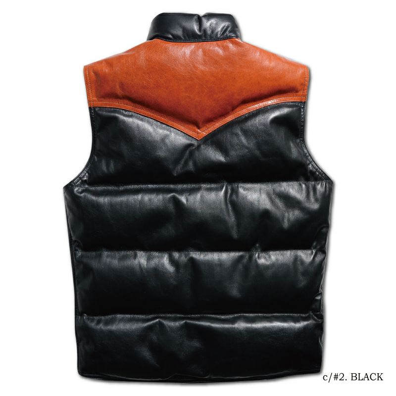 D-24 HORSE DOWN VEST D24 DELUXEWARE デラックスウエアベスト アウターの画像