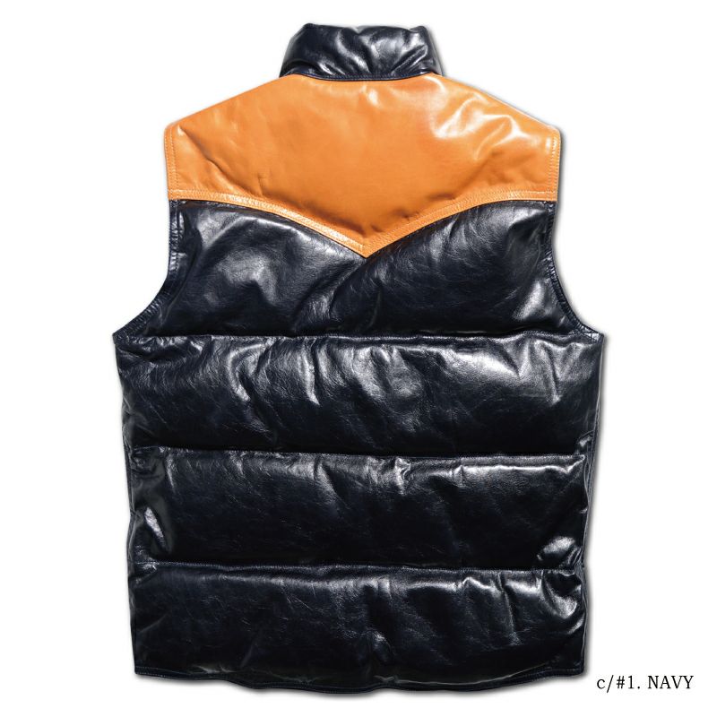 D-24 HORSE DOWN VEST D24 DELUXEWARE デラックスウエアベスト アウターの画像