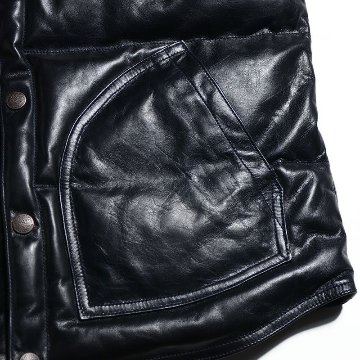 D-24 HORSE DOWN VEST D24 DELUXEWARE デラックスウエアベスト アウターの画像
