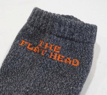 FN-SS-003 BK アンクルソックス FNSS003 FLATHEAD フラットヘッド ソックス 靴下の画像