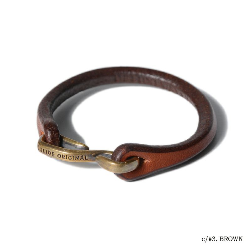 DLE-001 LEATHER BRACELET DLE001 DELUXEWARE デラックスウエアブレスレットの画像