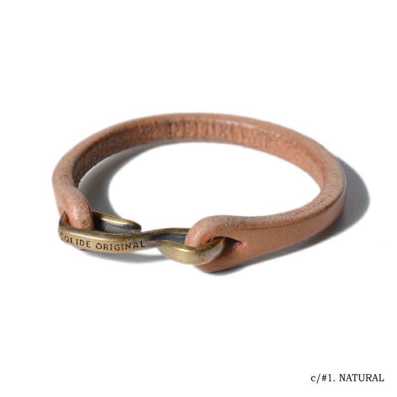 DLE-001 LEATHER BRACELET DLE001 DELUXEWARE デラックスウエアブレスレットの画像