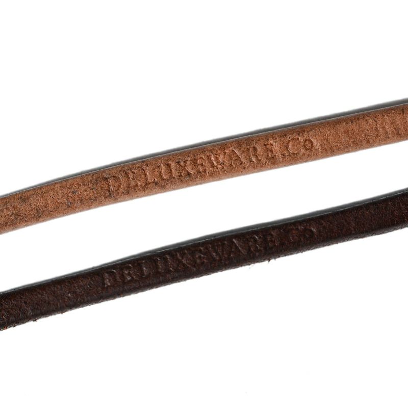 DLE-001 LEATHER BRACELET DLE001 DELUXEWARE デラックスウエアブレスレットの画像
