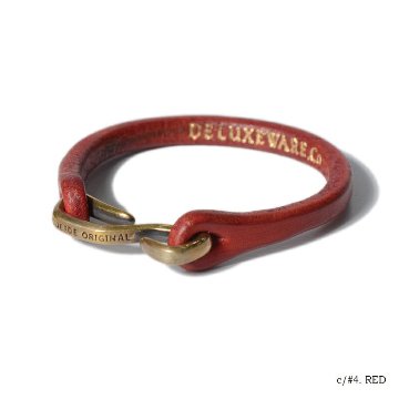 DLE-001 LEATHER BRACELET DLE001 DELUXEWARE デラックスウエアブレスレットの画像