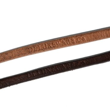 DLE-001 LEATHER BRACELET DLE001 DELUXEWARE デラックスウエアブレスレットの画像