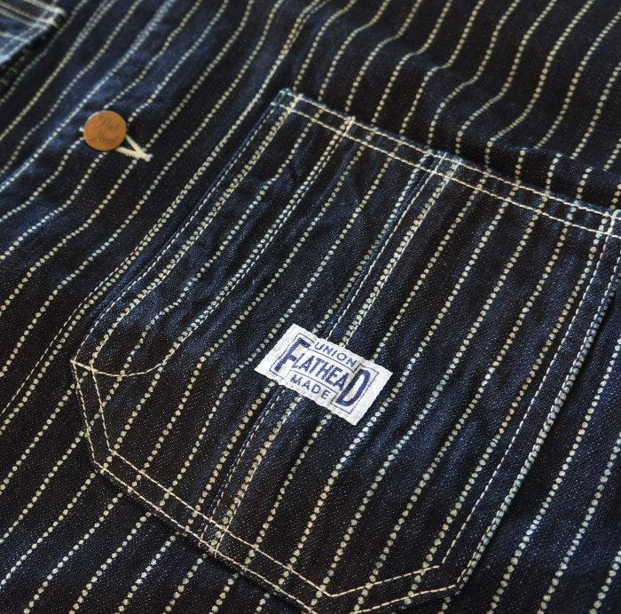 FN-OJ-DC701 WABASH COVERALL FNOJDC701 FLATHEAD フラットヘッドデニムウエアの画像