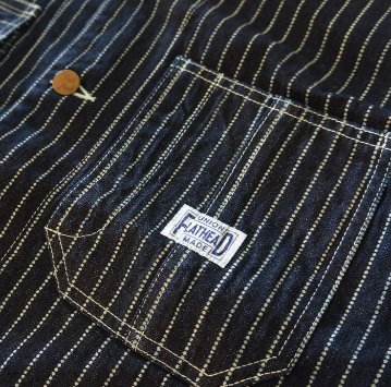 FN-OJ-DC701 WABASH COVERALL FNOJDC701 FLATHEAD フラットヘッドデニムウエアの画像