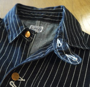 FN-OJ-DC701 WABASH COVERALL FNOJDC701 FLATHEAD フラットヘッドデニムウエアの画像
