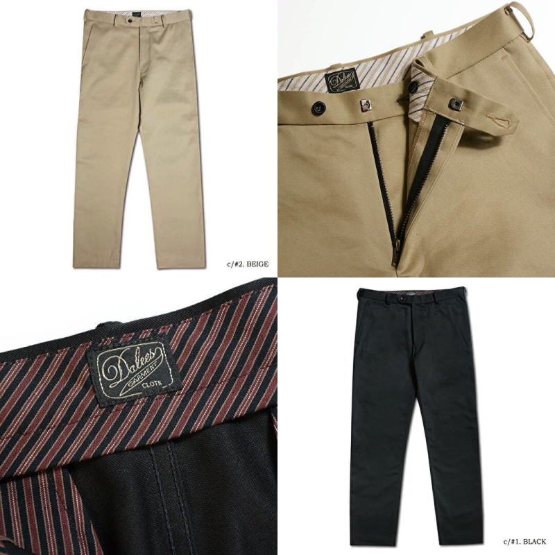TRUMAN.SAT 30s SLIM TROUSER TRUMANSAT DELUXEWARE デラックスウエアパンツ DALEE'S ダリーズパンツの画像