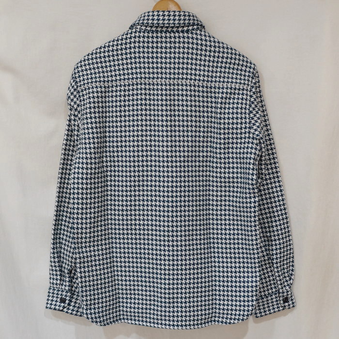 FN-SNR-010L 千鳥格子フランネルシャツ010L FNSNR010L FLATHEAD フラットヘッドシャツ HOUNDS TOOTH FLANNEL SHIRTの画像
