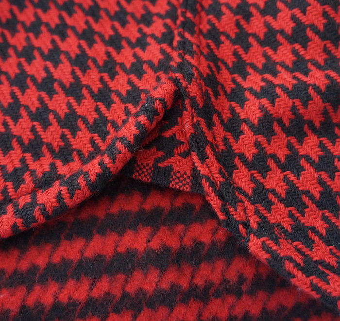 FN-SNR-010L 千鳥格子フランネルシャツ010L FNSNR010L FLATHEAD フラットヘッドシャツ HOUNDS TOOTH FLANNEL SHIRTの画像