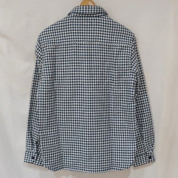 FN-SNR-010L 千鳥格子フランネルシャツ010L FNSNR010L FLATHEAD フラットヘッドシャツ HOUNDS TOOTH FLANNEL SHIRTの画像