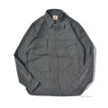 SSW21-01-MBK-ライトデニムシャンブレーウエスタンシャツ長袖21-01-SSW2101-SAMURAIJEANS-サムライジーンズ-サムライジーンズウエスタンシャツの画像