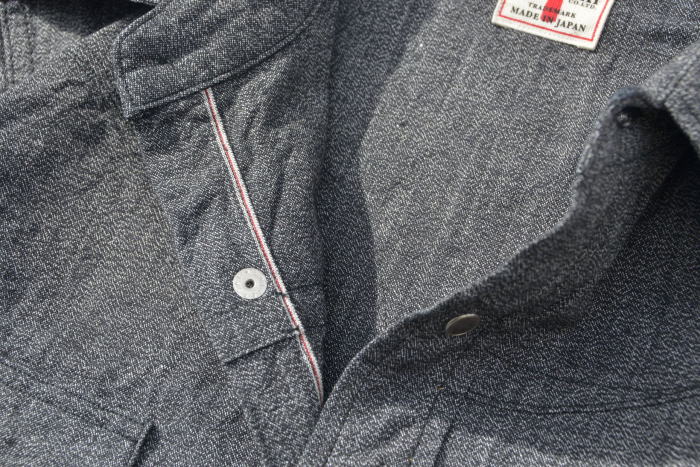 SSW21-01-MBK-ライトデニムシャンブレーウエスタンシャツ長袖21-01-SSW2101-SAMURAIJEANS-サムライジーンズ-サムライジーンズウエスタンシャツの画像