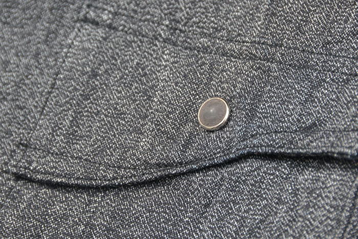 SSW21-01-MBK-ライトデニムシャンブレーウエスタンシャツ長袖21-01-SSW2101-SAMURAIJEANS-サムライジーンズ-サムライジーンズウエスタンシャツの画像