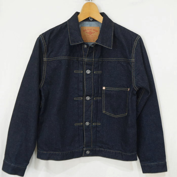FN-OJ-SD001 デニムジャケット FNOJSD001 FLATHEAD フラットヘッド DENIMJACKET デニムジャケット Gジャン ジージャンの画像