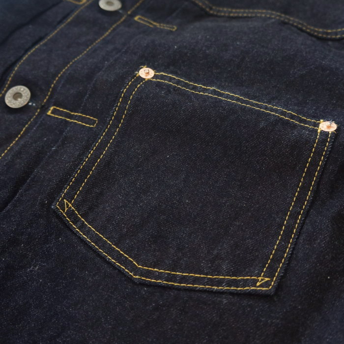 FN-OJ-SD001 デニムジャケット FNOJSD001 FLATHEAD フラットヘッド DENIMJACKET デニムジャケット Gジャン ジージャンの画像