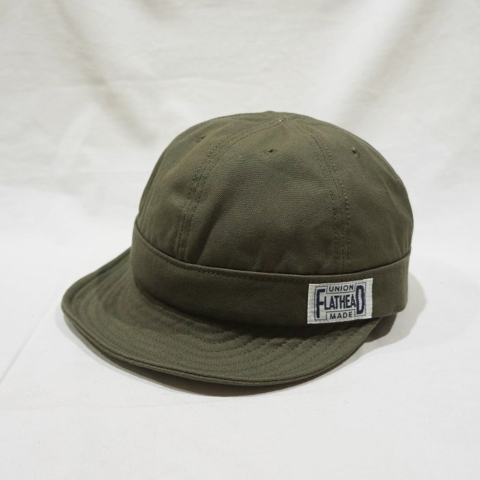 FN-HC006 レイルロードキャップ FNHC006 FLATHEAD フラットヘッドキャップの画像