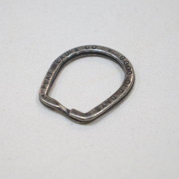FN-GA001 IRON KEY RING FNGA001 FLATHEAD アイアンキーリング フラットヘッド キーホルダー フックホルダー の画像