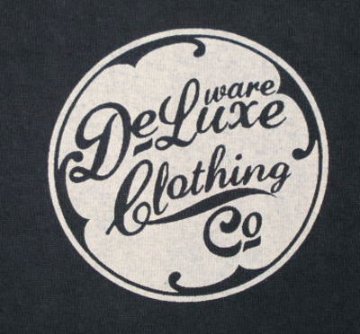BRG-01 LBK12 ブランドロゴTシャツ01 BRG01 DELUXEWARE デラックスウエアTシャツの画像