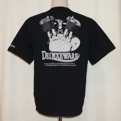 BRG-13B BK ブランドロゴTシャツ13B BRG13B DELUXEWARE デラックスウエアTシャツの画像