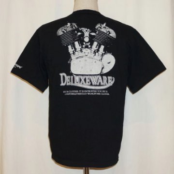 BRG-13B BK ブランドロゴTシャツ13B BRG13B DELUXEWARE デラックスウエアTシャツの画像