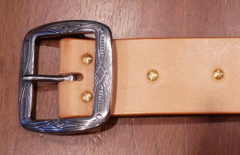 30BELT-ナチュラル-30sベルト-DELUXEWARE-デラックスウエアベルト-DALEE'S-ダリーズベルト-レザーベルト-LEATHERBELTの画像
