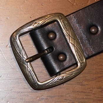 30BELT-BK-30sベルト-DELUXEWARE-デラックスウエアベルト-DALEE'S-ダリーズベルト-レザーベルト-LEATHERBELTの画像