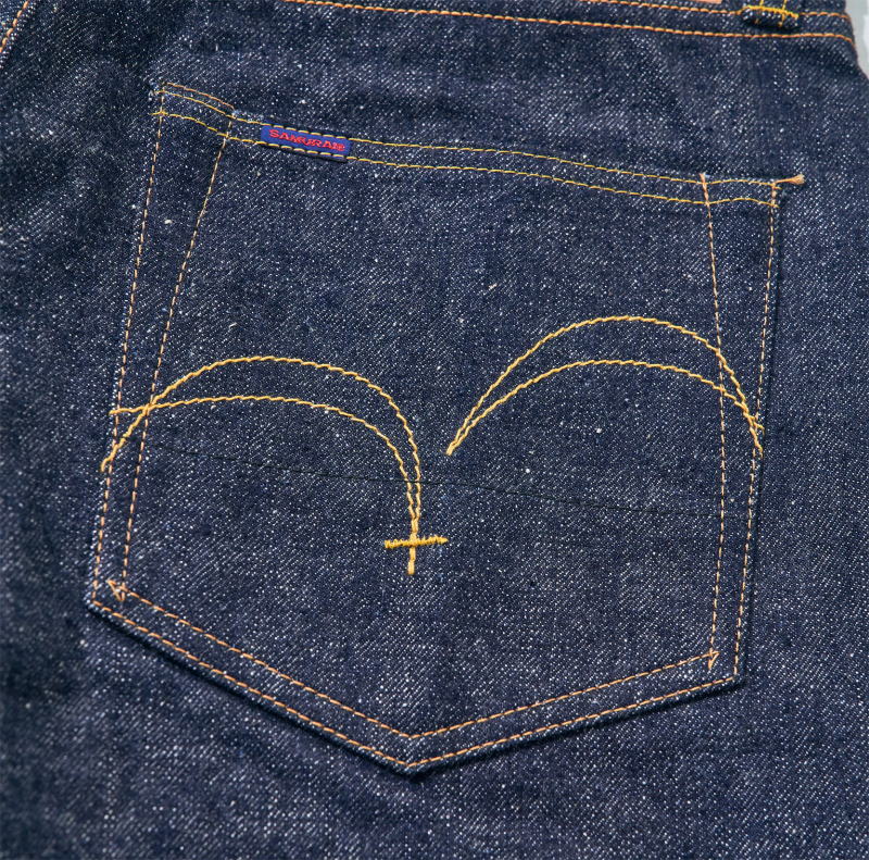 S310SP ジーンズショートパンツ SAMURAIJEANS サムライジーンズデニムジーンズ ハーフパンツ 短パンの画像