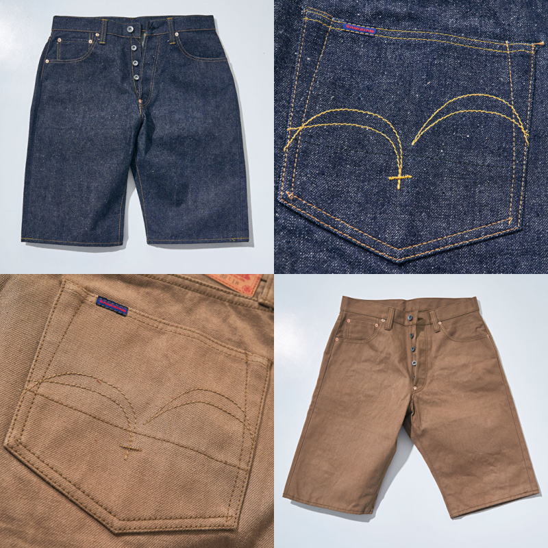 S310SP ジーンズショートパンツ SAMURAIJEANS サムライジーンズデニムジーンズ ハーフパンツ 短パンの画像