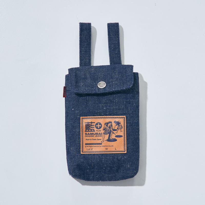 SJSPC24-AI デニムスマホケースAI SJSPC24AI SAMURAIJEANS サムライジーンズスマートフォンケース サムライスマホケース 携帯ケース ミニバッグ ミニポーチの画像