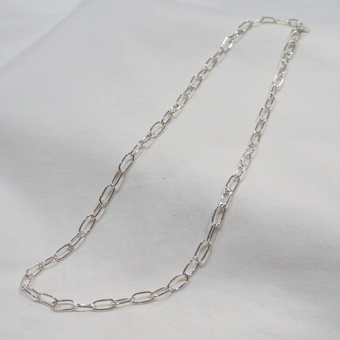 FN-JC-001 フックシルバーチェーン001 FNJC001 FLATHEAD フラットヘッド シルバーチェーンの画像