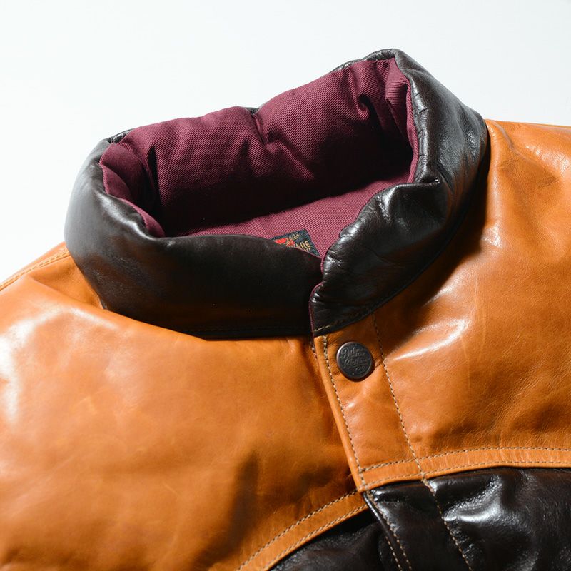 D-24 BR HORSE DOWN VEST D24 DELUXEWARE デラックスウエアベスト アウターの画像