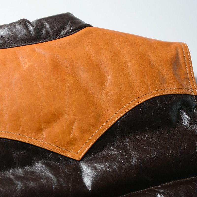 D-24 BR HORSE DOWN VEST D24 DELUXEWARE デラックスウエアベスト アウターの画像