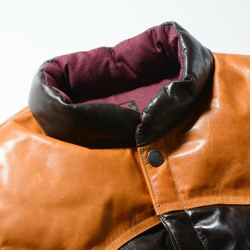 D-24 BR HORSE DOWN VEST D24 DELUXEWARE デラックスウエアベスト アウターの画像