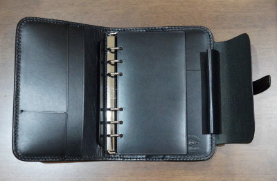 PDL-ADV-G-BK-CRシステム手帳大(ガード付)-PDLADVG-黒羽（CROW：クロウ)-黒羽システム手帳の画像